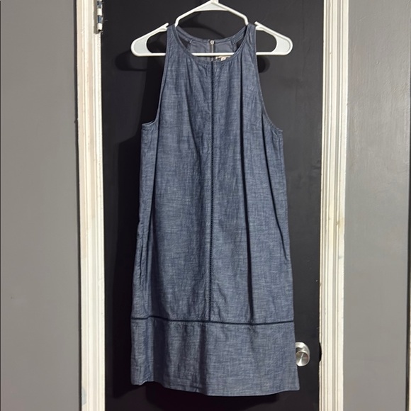 GAP Dresses & Skirts - 3/$14 GAP Chambray Shift Pockets Halter Dress Size: 8